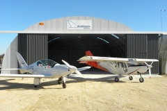 O nosso hangar